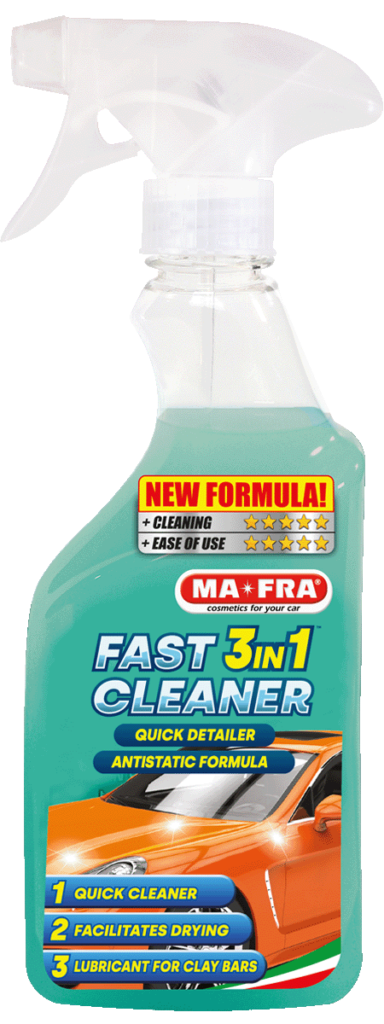 3in1 Fast Cleaner, ideal solution to clean fabrics