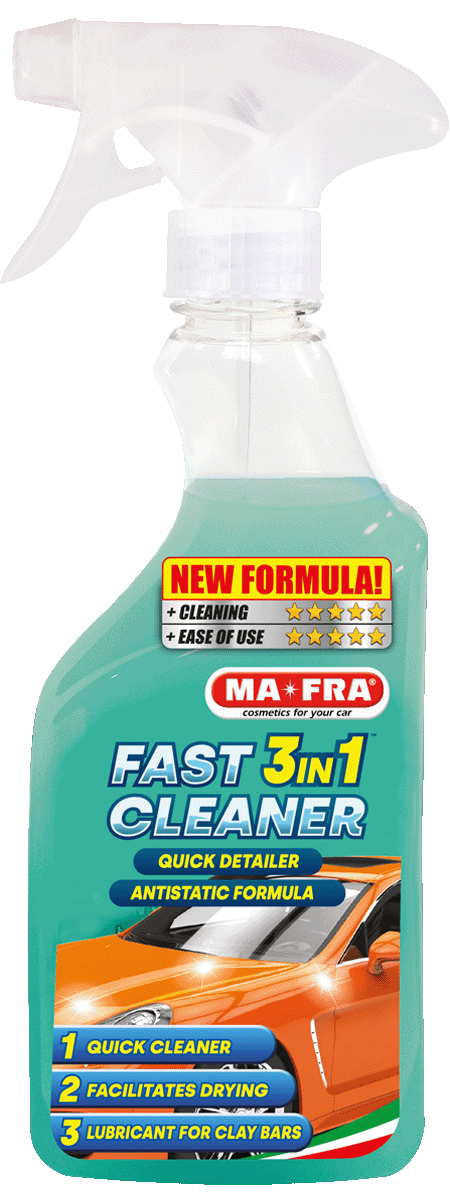 Fast Cleaner 3in1 Quick Detailer con formula antistatica